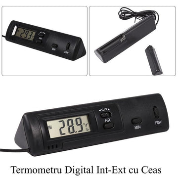 Termometru Digital int/ex cu Ceas ST1 - Frize