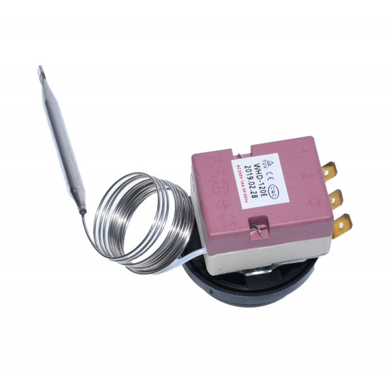 Termostat Reglabil 30 - 120°C cu Sonda de Inox - Frize