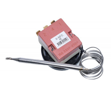 Termostat Reglabil 30 - 90°C cu Sonda de Inox - Frize