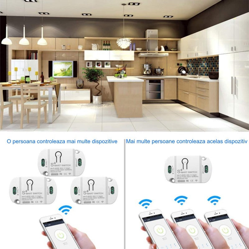 Tuya Smart WiFi Intrerupator/10A - Frize