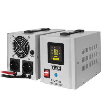 UPS 2100VA/1400W pentru Centrală Termică Ted – Sistem de Alimentare Neîntreruptibilă pentru Protecția Echipamentelor de Încălzire