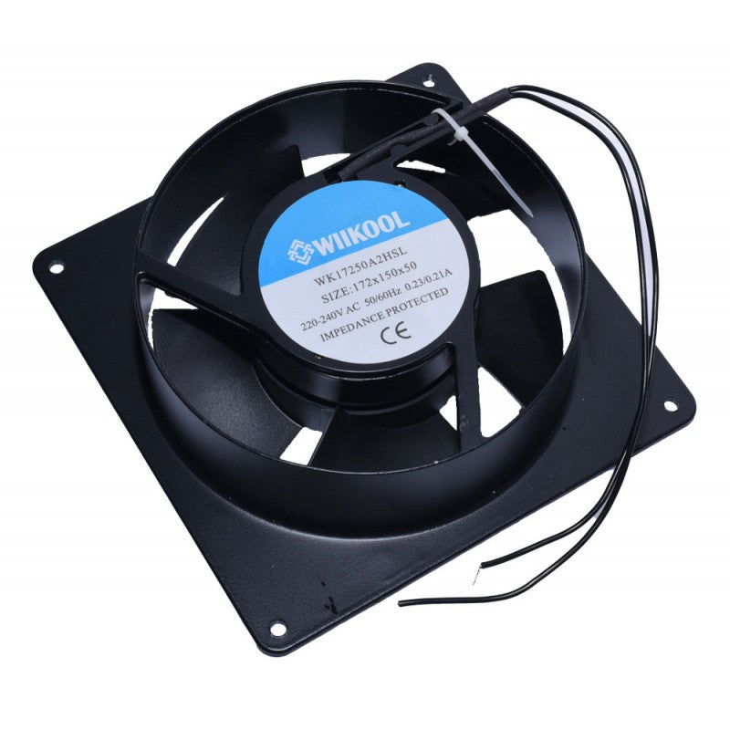 Ventilator Pătrat-Rotund 172x150x50mm, 220V AC - Frize