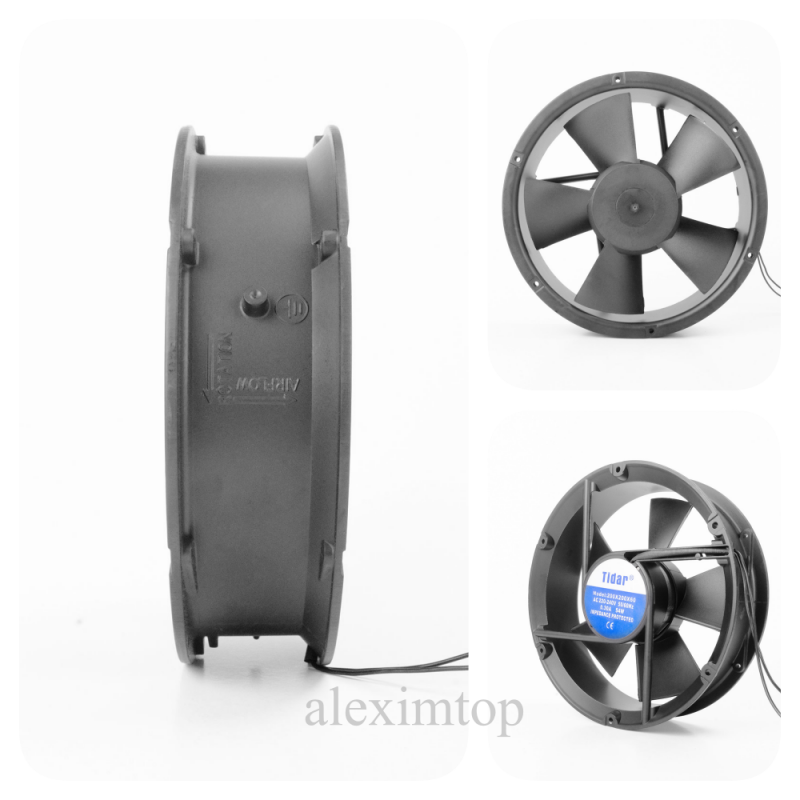 Ventilator Rotund 220V - 200x60mm - Frize