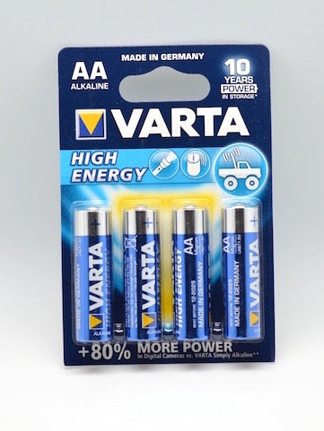Bateri Alkaline Varta High-Energy R6 AA ,4buc/set