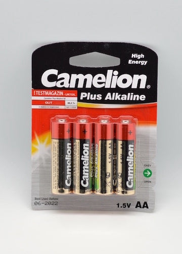 Bateri Alkaline Camelion Hight-Energy R6 AA , 4buc/set