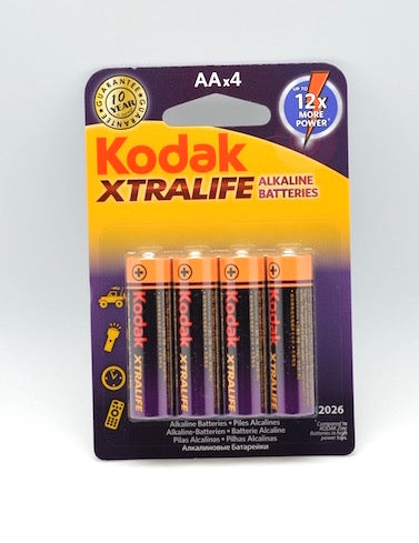 Bateri Alkalina Kodak Xtralife R6 AA , 4buc/set
