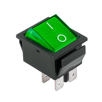 intrerupator IRS lat on-of verde 4 contacte 220V-15A