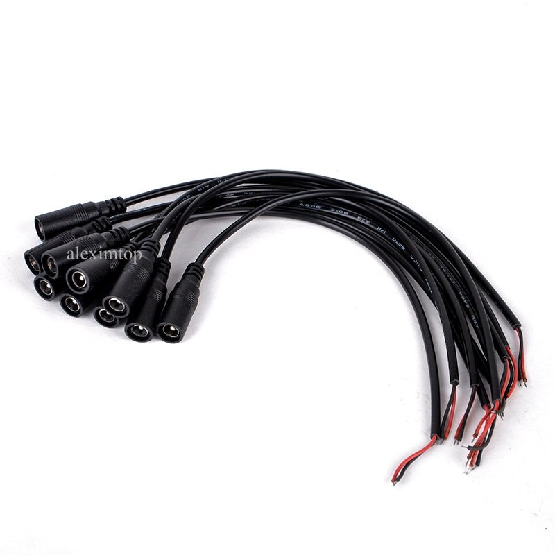 Mufa alimentare DC 2,1/5,5mm mama cu cablu 100cm