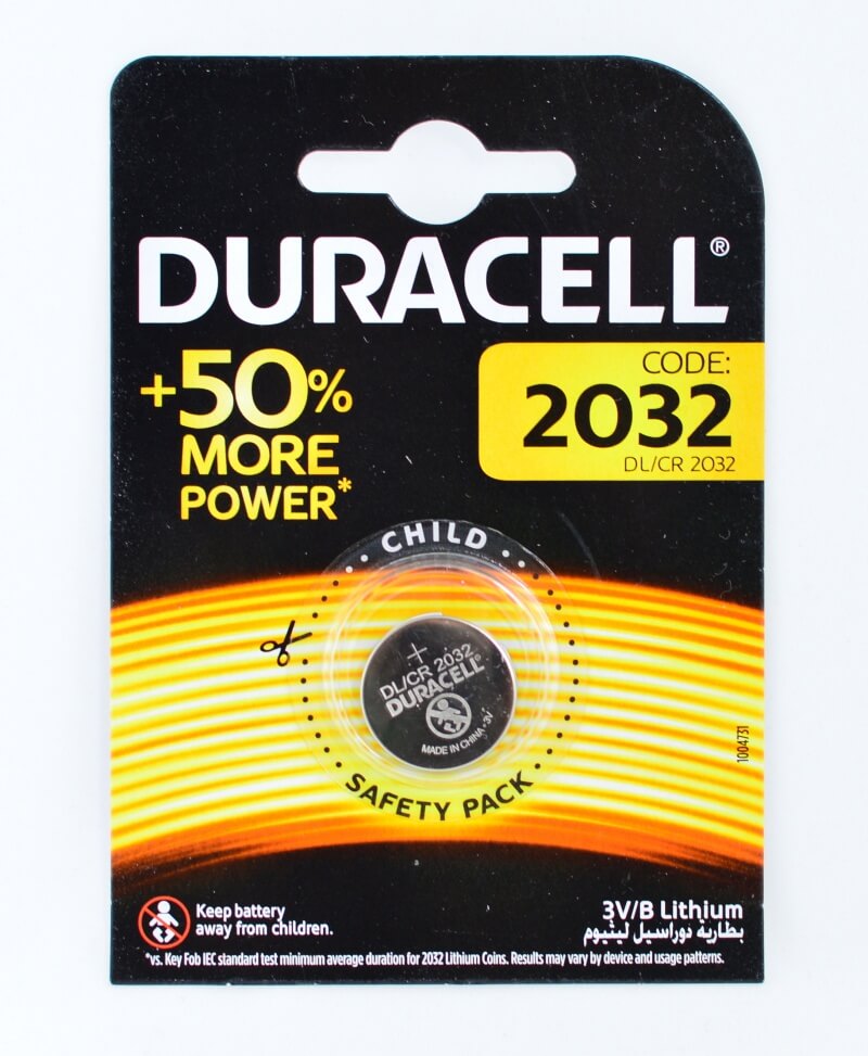 Baterie Duracell  CR2032  li-ion 3V