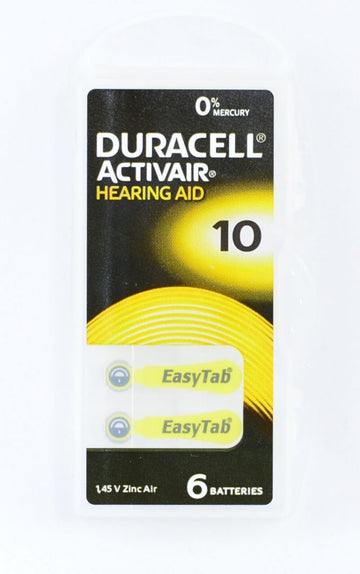Bateri Auditive Duracell PR10