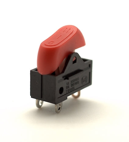 intrerupator basculant on-of 220V-6A negru INT-22016R