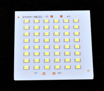 Placa cu Leduri SMD 64 x 64 x 48 Buc 12V/Putere 20W - Frize