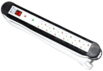 Prelungitor cu Protectie la Supratensiune 6 cai-5m - Frize