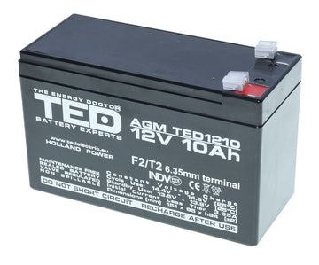 Acumulator Plumb - Acid 12V-10A TED - Frize