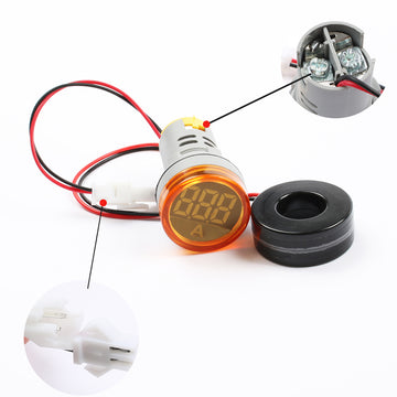 Ampermetru Digital Panou 220V/θ 22mm - Frize