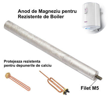 Anod M5 de Magneziu pentru Boiler Electric - Frize