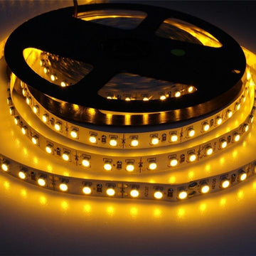 Banda Led 2835 - 120led/m, Exterior - DC 12V 9,6W/ml, 5m/rola, Galben - Frize