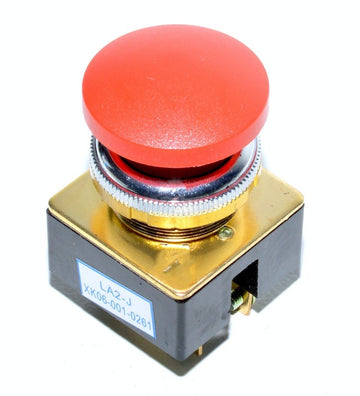 Buton motor Push fara retinere rosu LA2-J - Frize