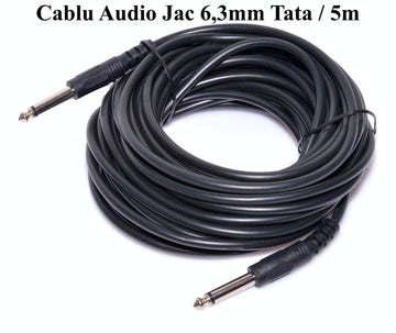 Cablu Audio Jack 6,3mm Tata-Tata/5m - Frize