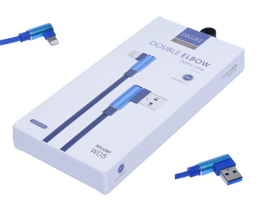 Cablu de Date USB - iPhone Lightning  la 90˚ W05 - Frize