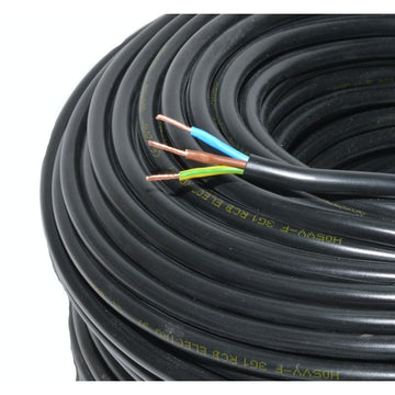 Cablu Electric 3x1mm² MYYM Litat (Negru) - Frize