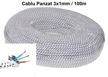 Cablu Electric Panzat 3x1mm/100ml - Frize