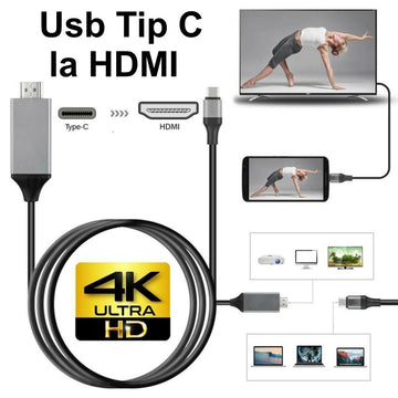 Cablu Usb Tip C 3.1 la HDMI 2.0 / 4K*2K / 2m - Frize