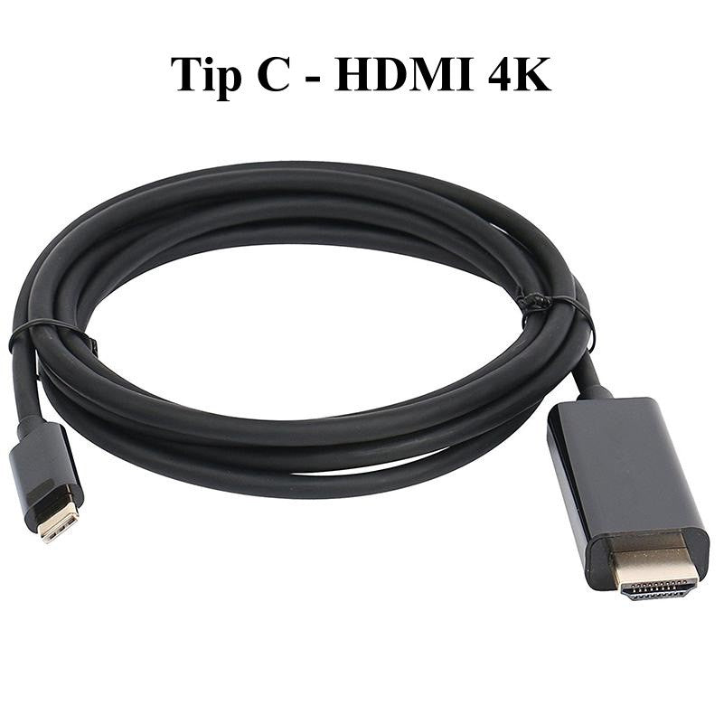 Cablu Usb Tip C tata la  HDMI 4K tata HDTV / 1m - Frize