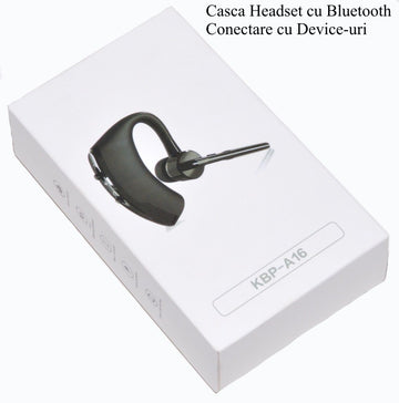 Casca Headset Wireless Bluetooth - KBP-A16 - Frize