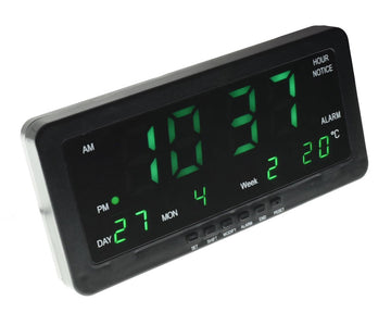 Ceas 1008 Led Verde 28,8 x 11,2 x 4,5 cm - Frize