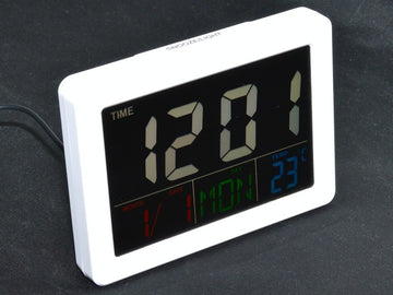 Ceas Electronic LCD GH-2000WJ Alb - Frize