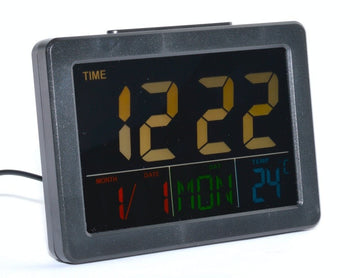 Ceas Electronic LCD GH-2000WJ Negru - Frize
