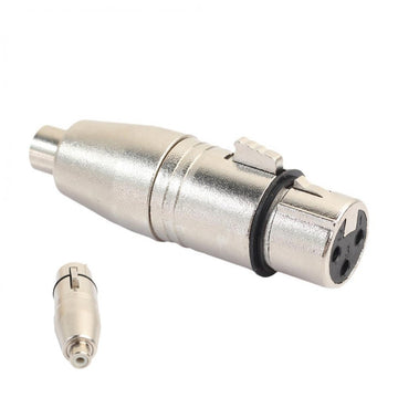 Conector Audio XLR Mama-RCA Mama - Frize
