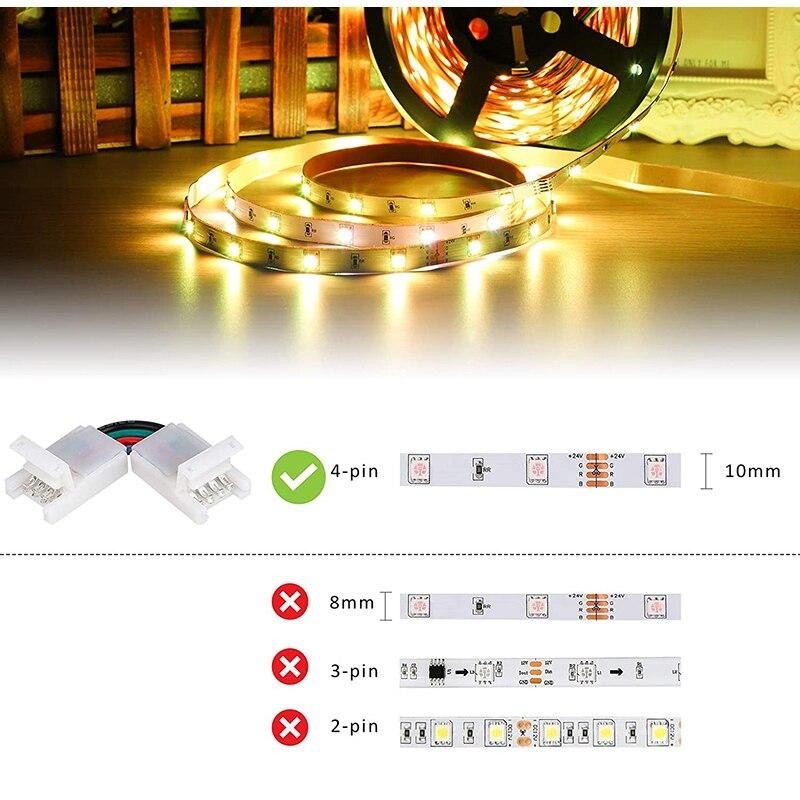 Conector Cot 90˚ Banda RGB 4 Fire - Frize