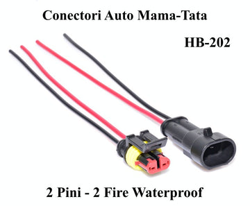 Conectori Auto 2 Fire Waterproof, HB-202 - Frize