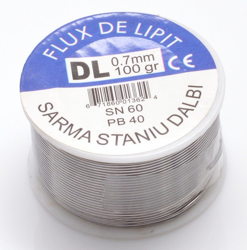 Fludor de Lipit cu pasta ,100g - 0,7mm , SN60/PB40 - Frize