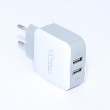 Incarcator Retea - 2 x USB / 2,4A TREQA - Frize