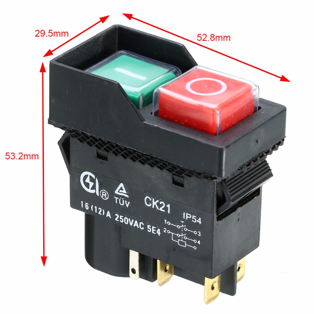Intrerupator AC3 cu Protectie CK-1A, 220V-15A - Frize