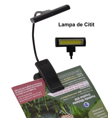 Lampa de Carte cu Clips - Frize