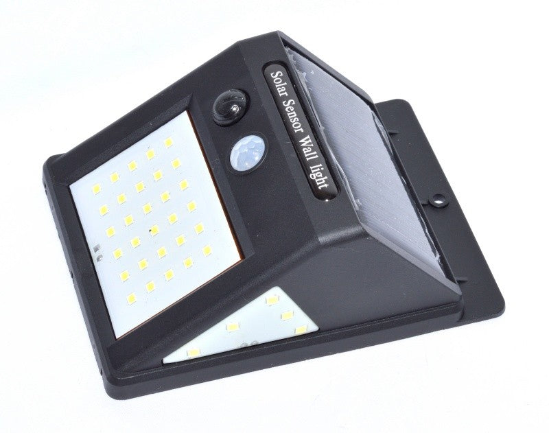 Lampa de Perete 40 Led + Incarcare Solara si Senzor - Frize