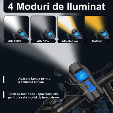 Lanterna Multifunctionala de Bicicleta - Frize