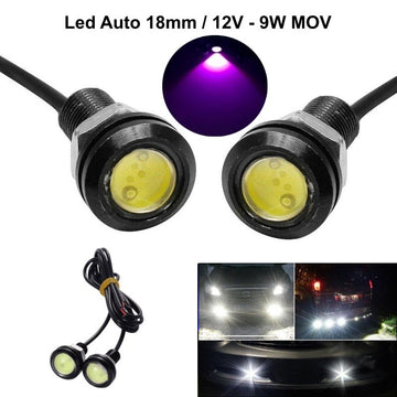Led Auto 18mm / 12V-9W / MOV, 2 Buc/Set - Frize