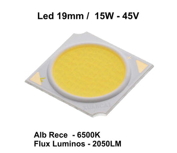 Led Cob 19mm, Putere 15W - Frize