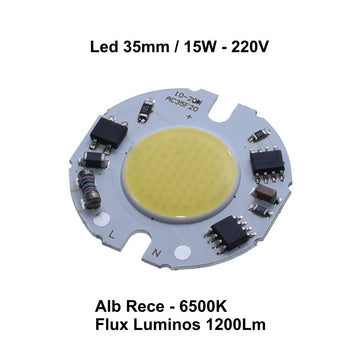 Led Cob 35mm, Putere 15W-220V - Frize