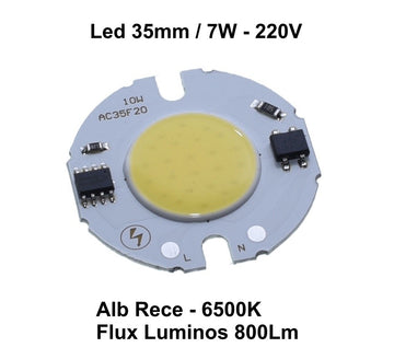 Led Cob 35mm, Putere 7W-220V - Frize