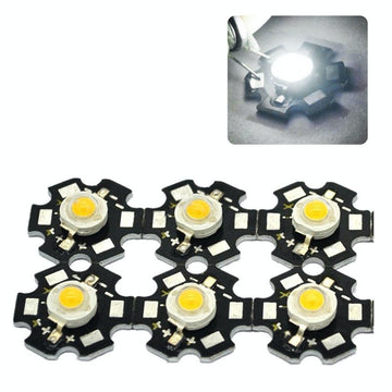 Led SMD 3W cu Radiator, Lumina Alb-Rece 6500K - Frize