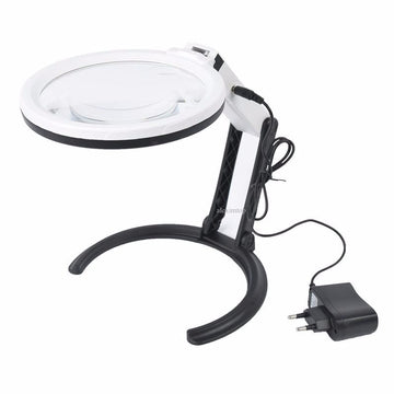 Lupa cu suport si lumina, MG3B-1C - Frize