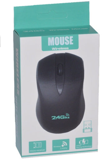 Mouse Wireless Optic 2,4GHz - 1600DPI - Frize