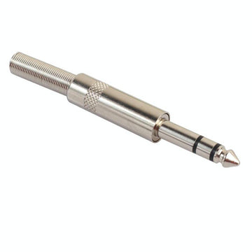 Mufa Jack 6,3 Tata Stereo Metal cu Arc - Frize