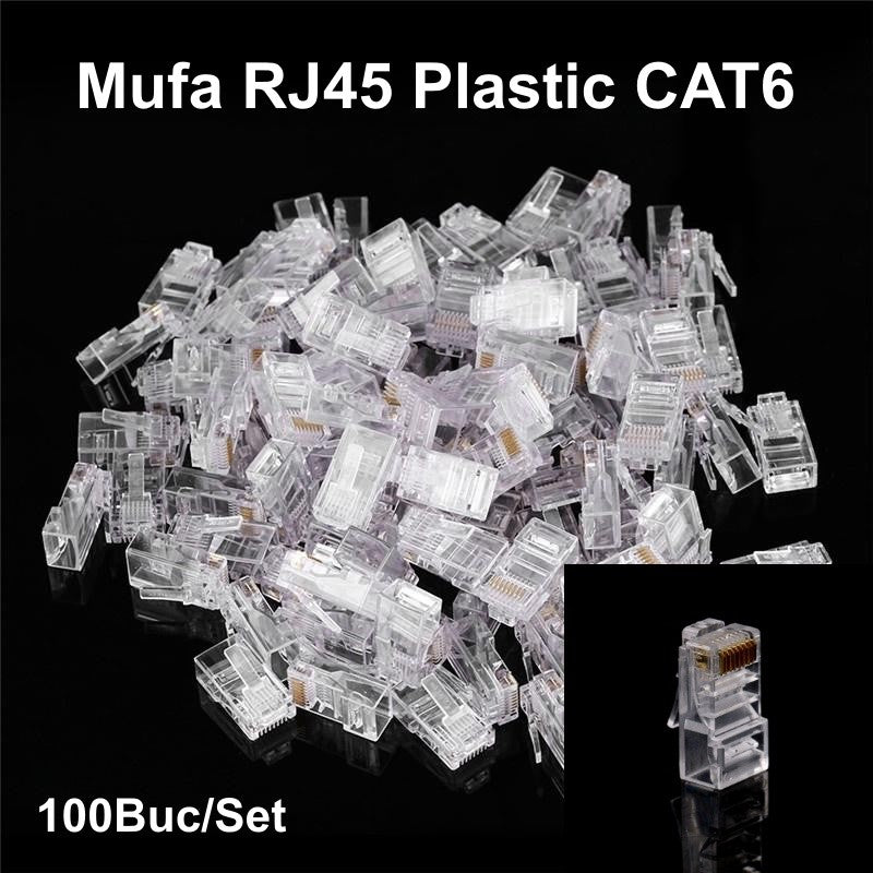 Mufa UTP Plastic CAT6 100b/set - Frize